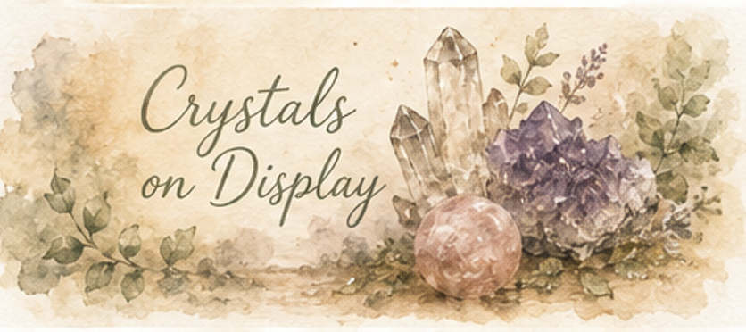 Crystals on Display