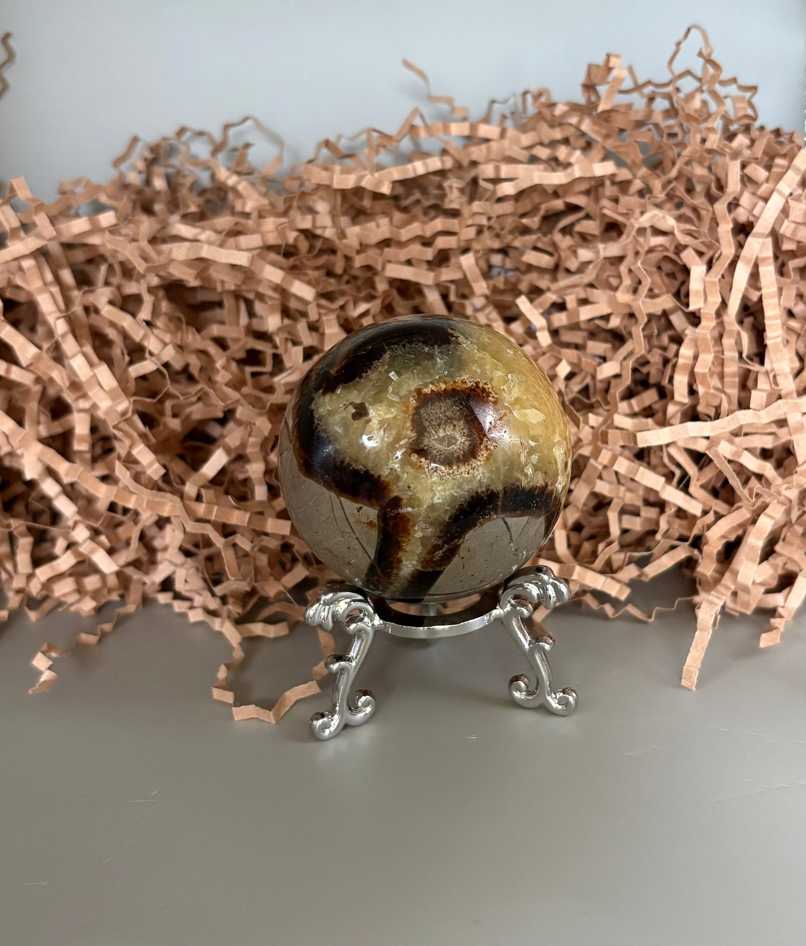 Septarian Sphere