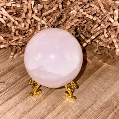 Pink Calcite Sphere