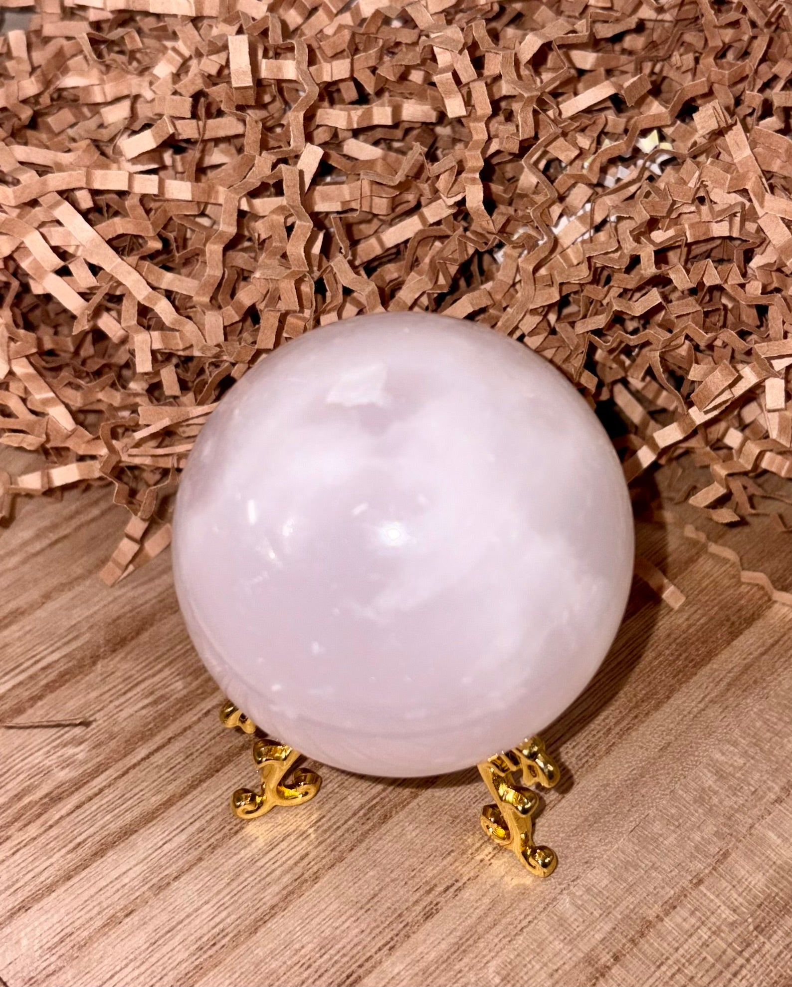 Pink Calcite Sphere
