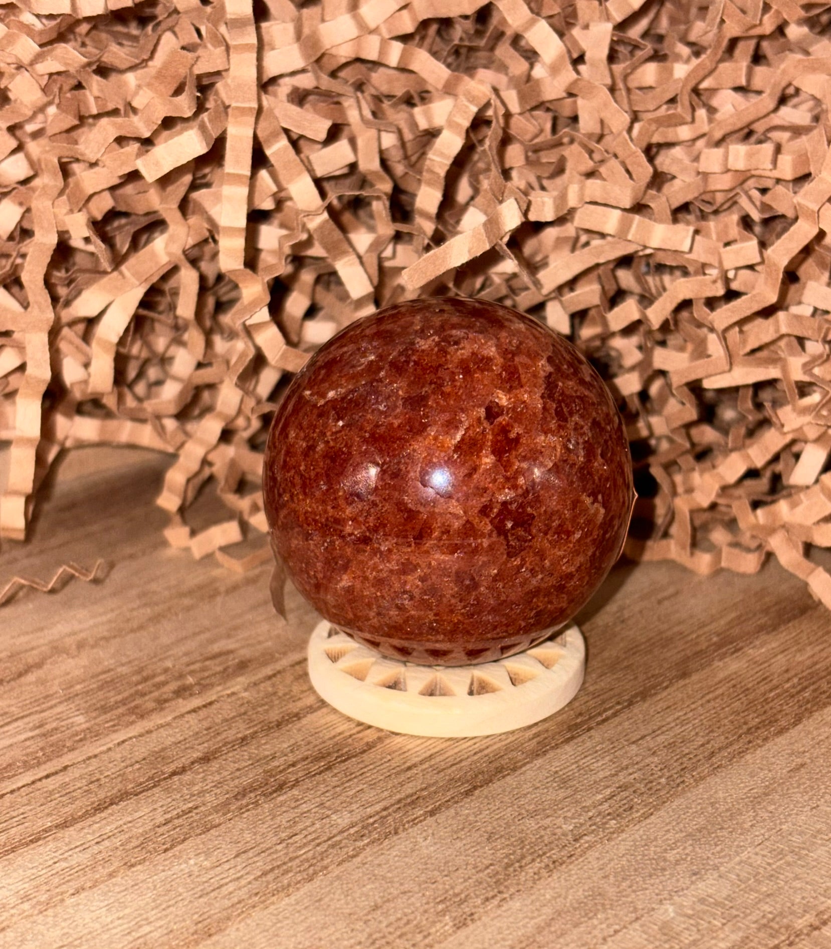Strawberry Quartz Sphere
