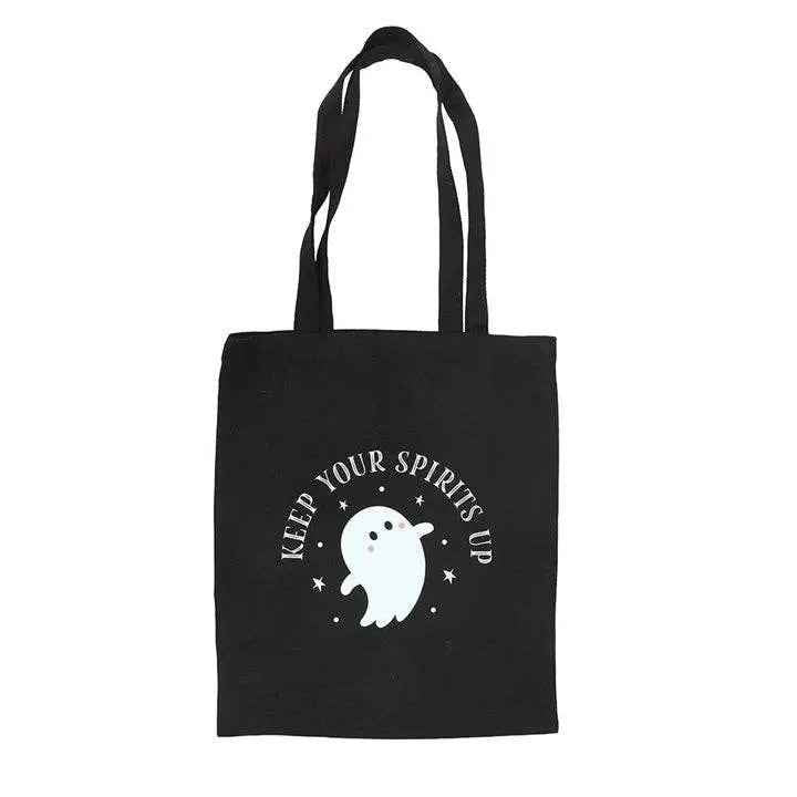 Keep Your Spirits Up Halloween Ghost Tote Bag