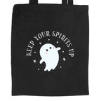 Keep Your Spirits Up Halloween Ghost Tote Bag