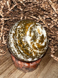Orbicular Ocean Jasper Sphere