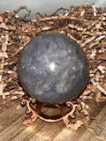 Blue Rose Quartz Sphere