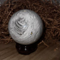 1000 Layer White Agate Sphere