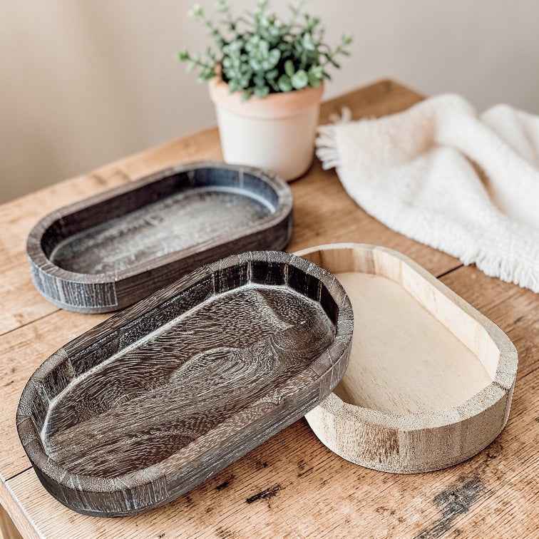 Rustic Wood Tray