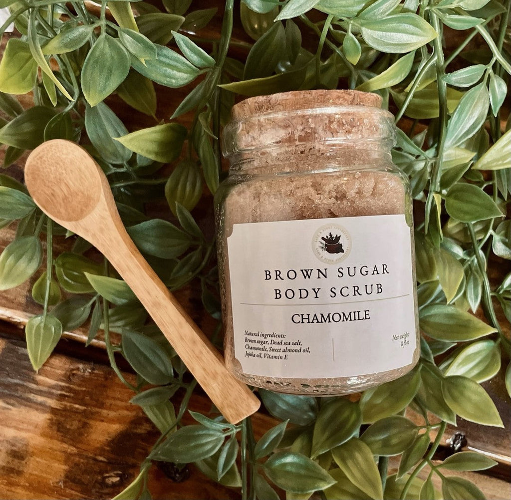 Brown Sugar Chamomile Scrub - The Elemental Path