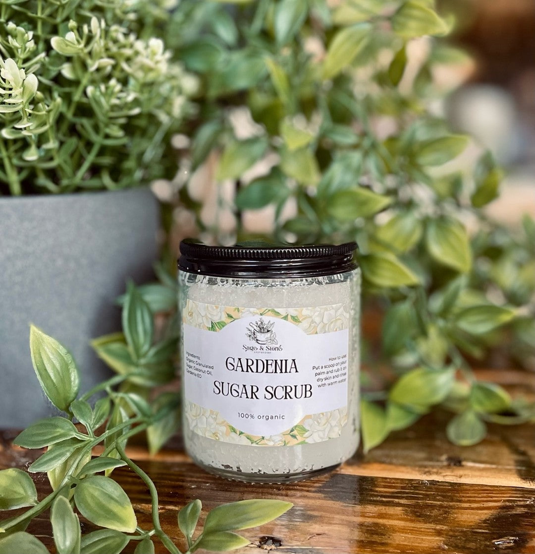 Gardenia Sugar Scrub - The Elemental Path