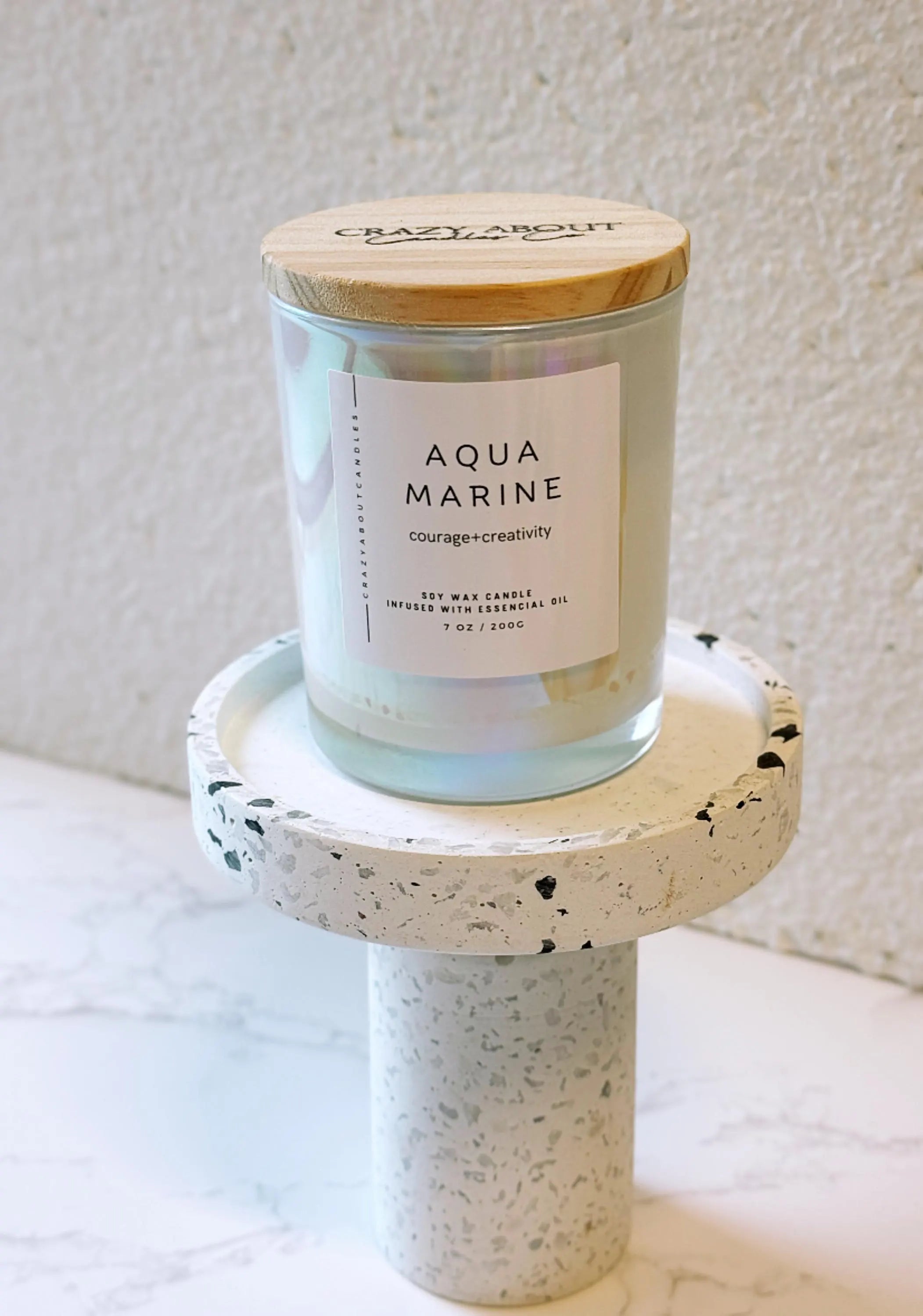 Crystal Intention Soy Candle