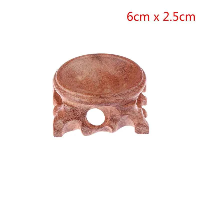 Branch Wood Crystal Ball Display Stand