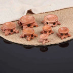 Branch Wood Crystal Ball Display Stand