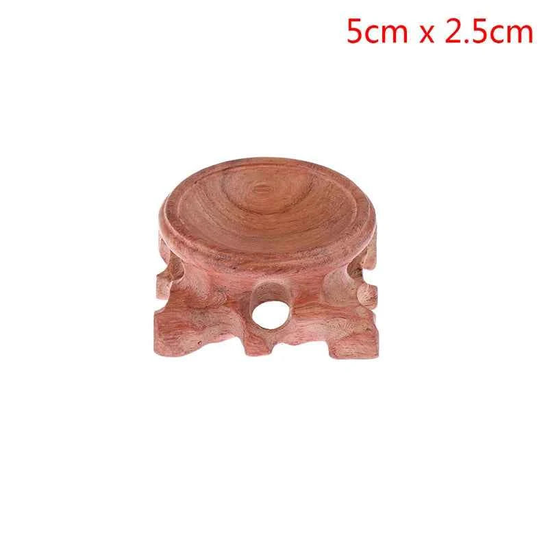 Branch Wood Crystal Ball Display Stand