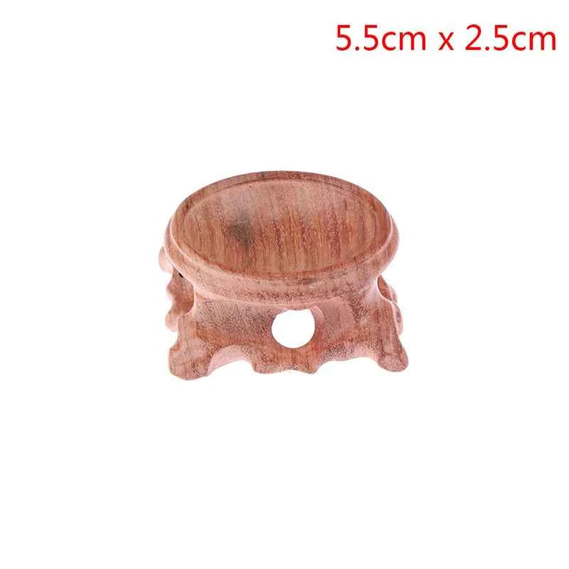 Branch Wood Crystal Ball Display Stand