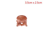 Branch Wood Crystal Ball Display Stand