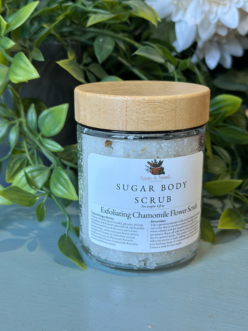 Exfoliating Chamomile Flower Scrub - The Elemental Path