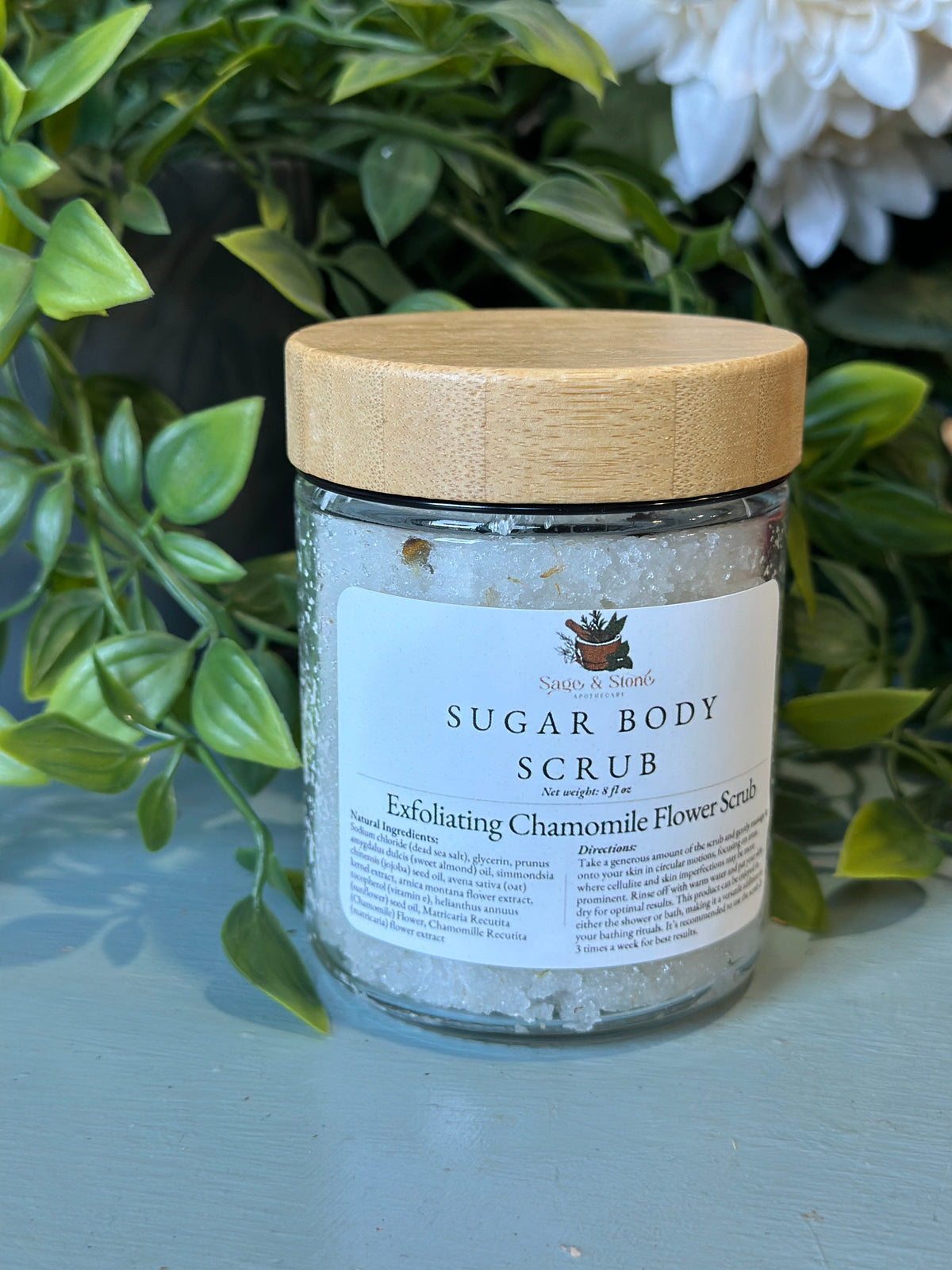 Exfoliating Chamomile Flower Scrub - The Elemental Path