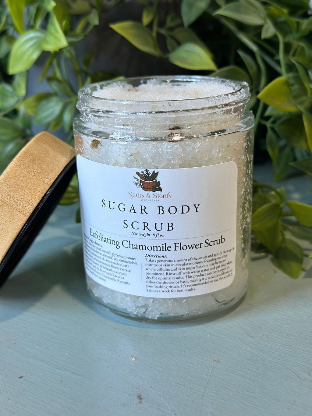 Exfoliating Chamomile Flower Scrub - The Elemental Path