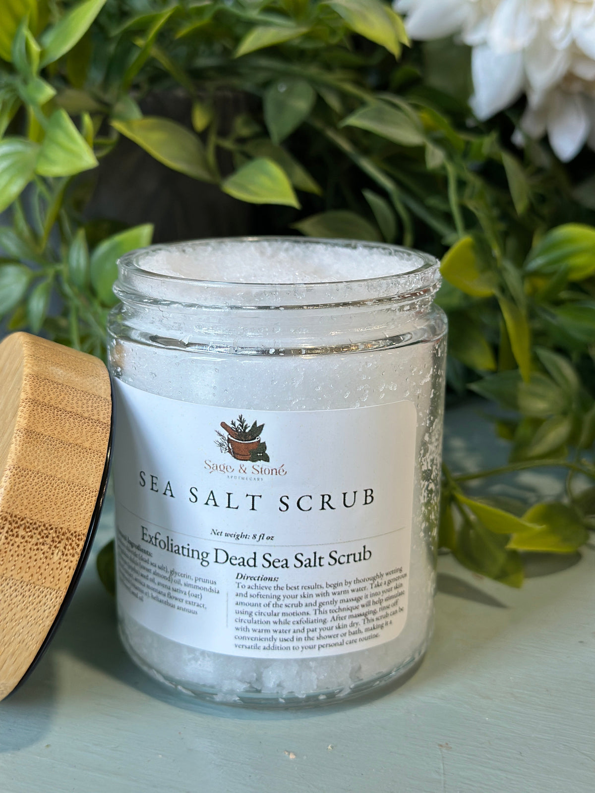 Exfoliating Dead Sea Salt Scrub - The Elemental Path