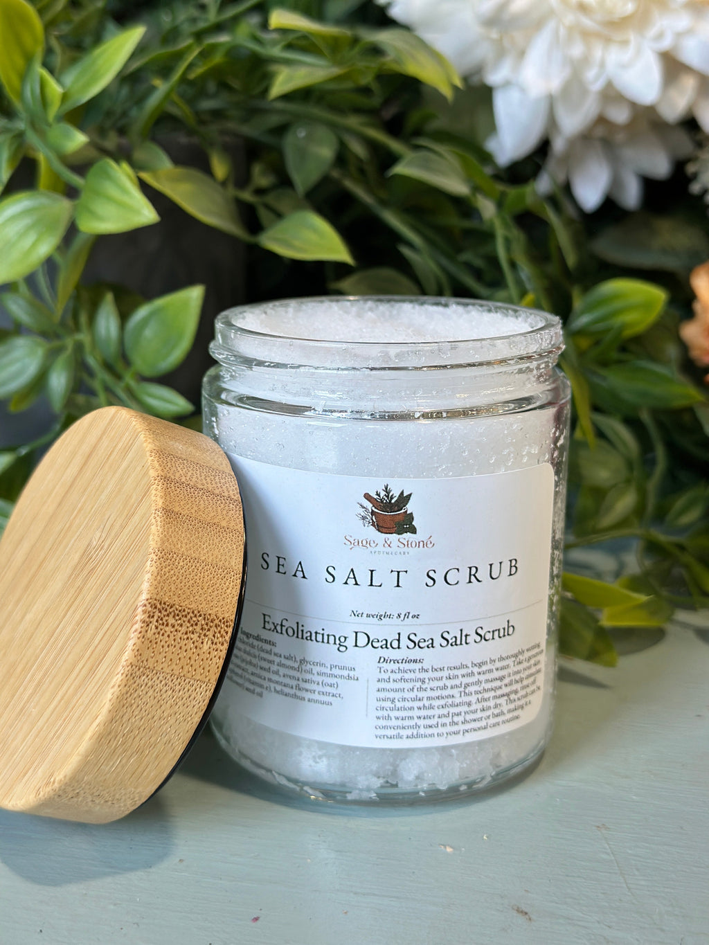 Exfoliating Dead Sea Salt Scrub - The Elemental Path