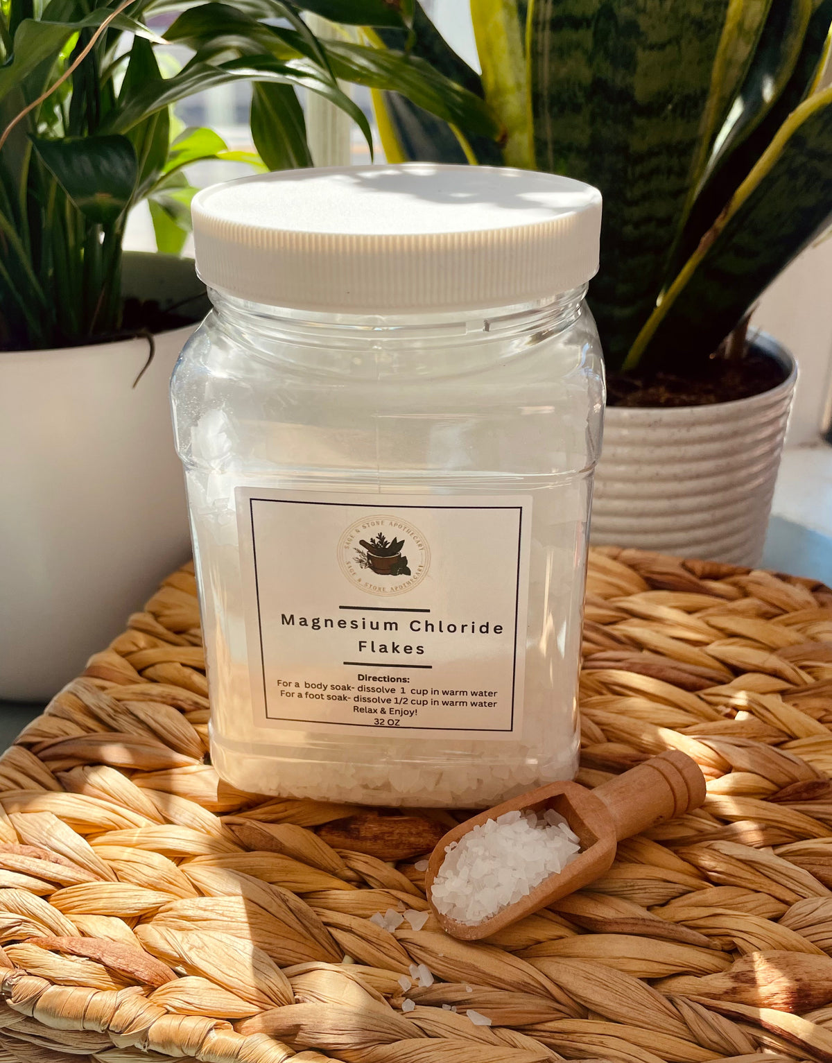 Magnesium Chloride Flakes - The Elemental Path