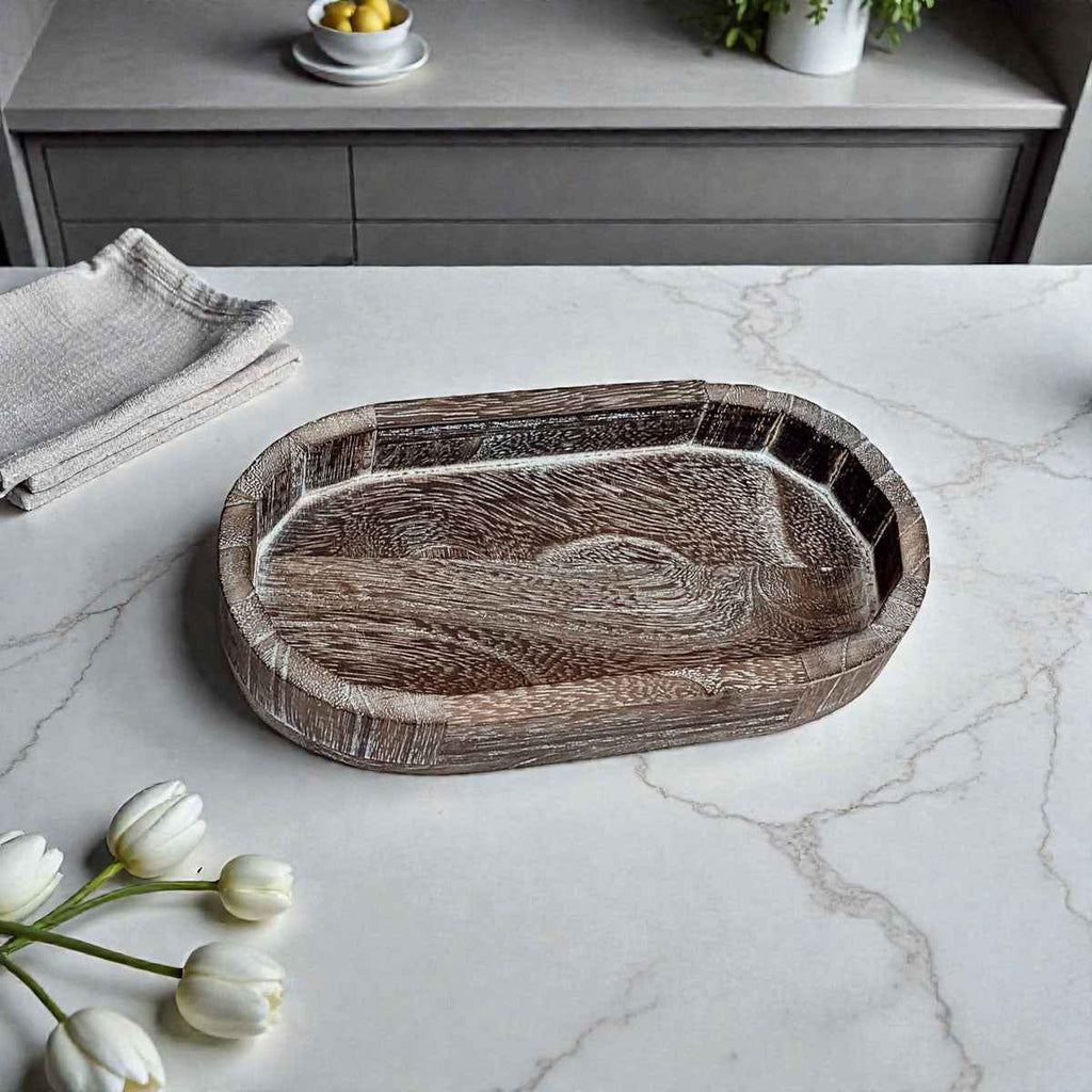 Rustic Wood Tray