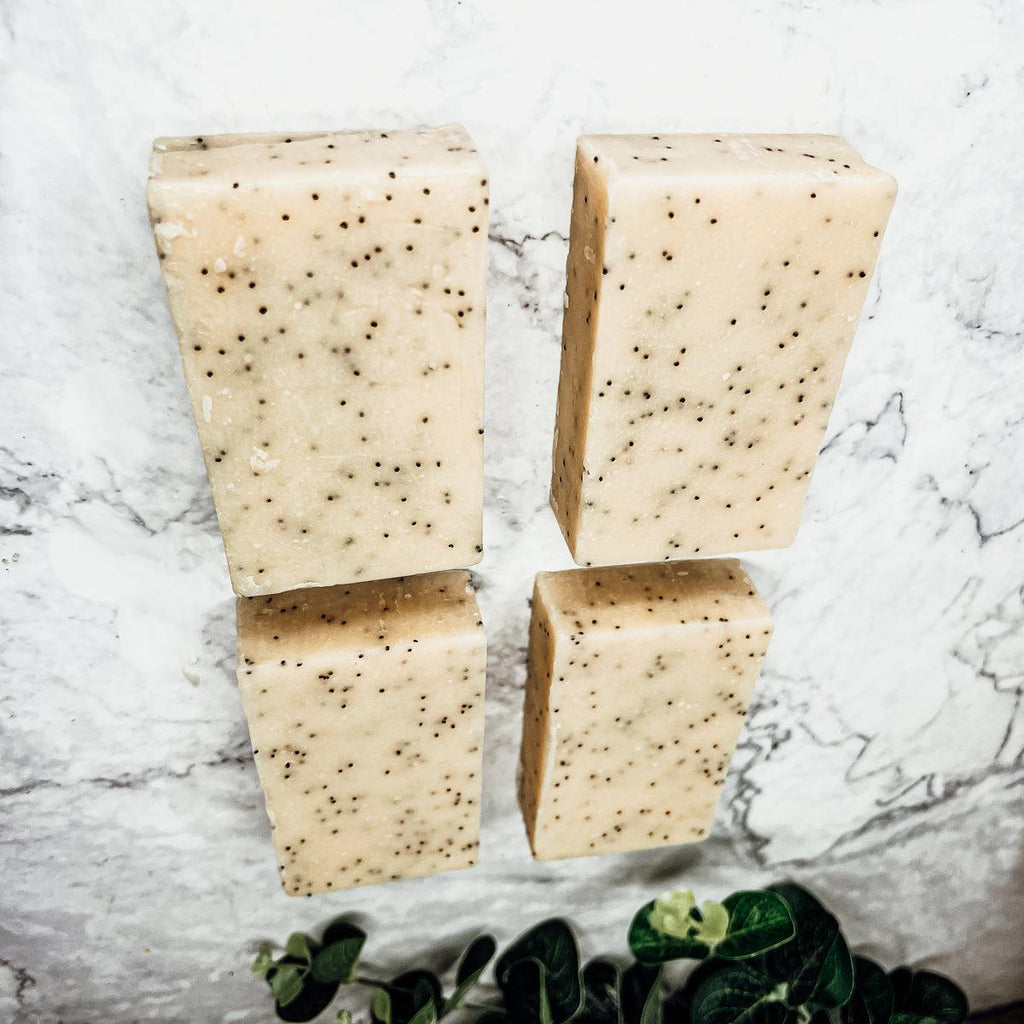 Poppy Seed Exfoliant-Olive-Sunflower - The Elemental Path