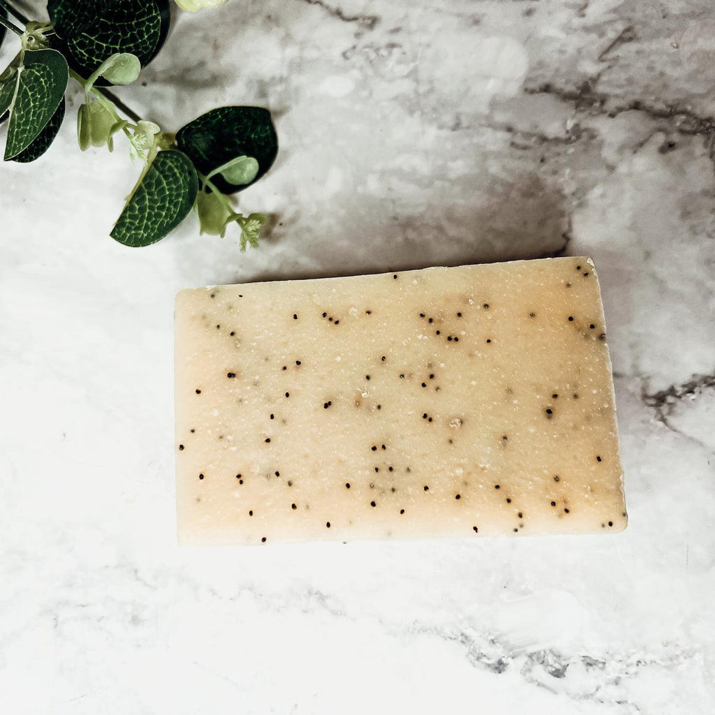 Poppy Seed Exfoliant-Olive-Sunflower - The Elemental Path