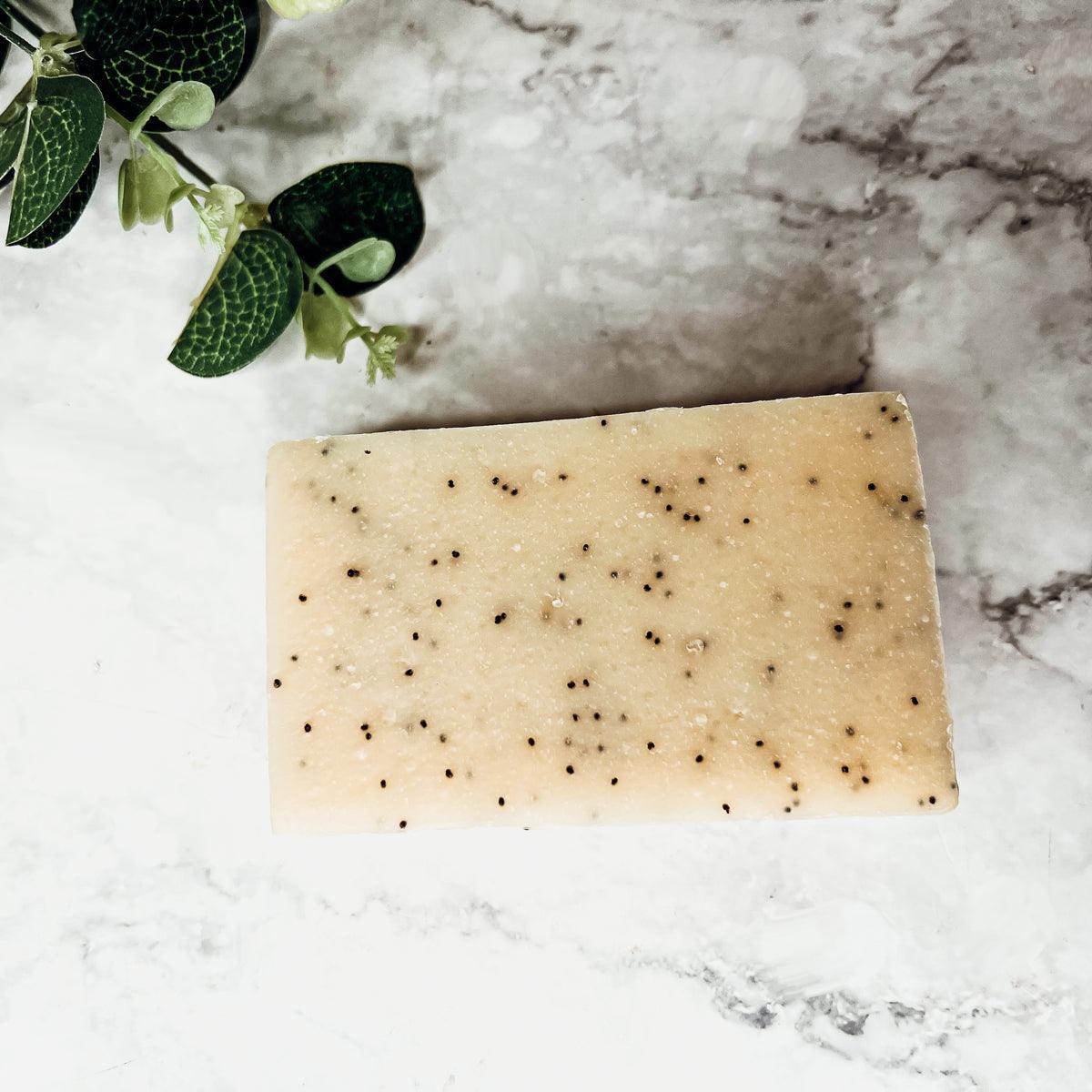 Poppy Seed Exfoliant-Olive-Sunflower - The Elemental Path