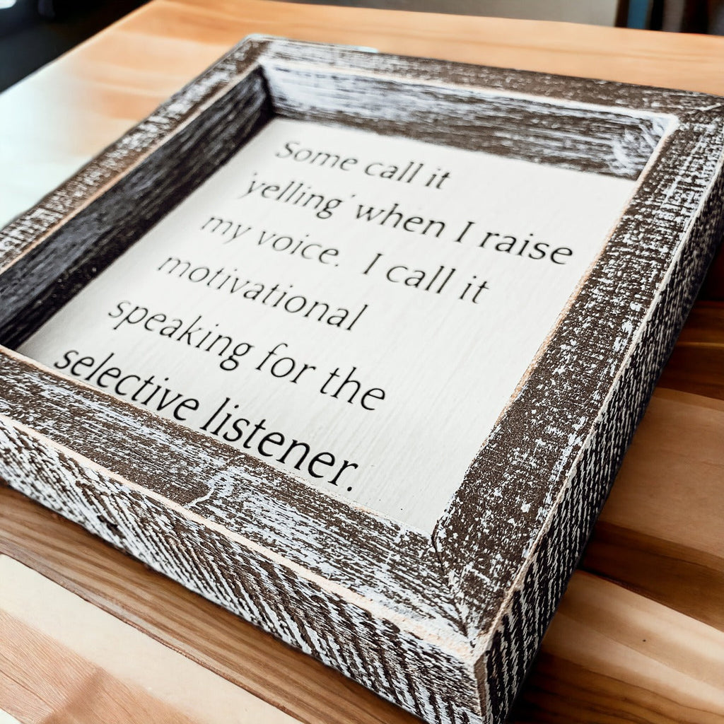Selective Listener 6" - The Elemental Path