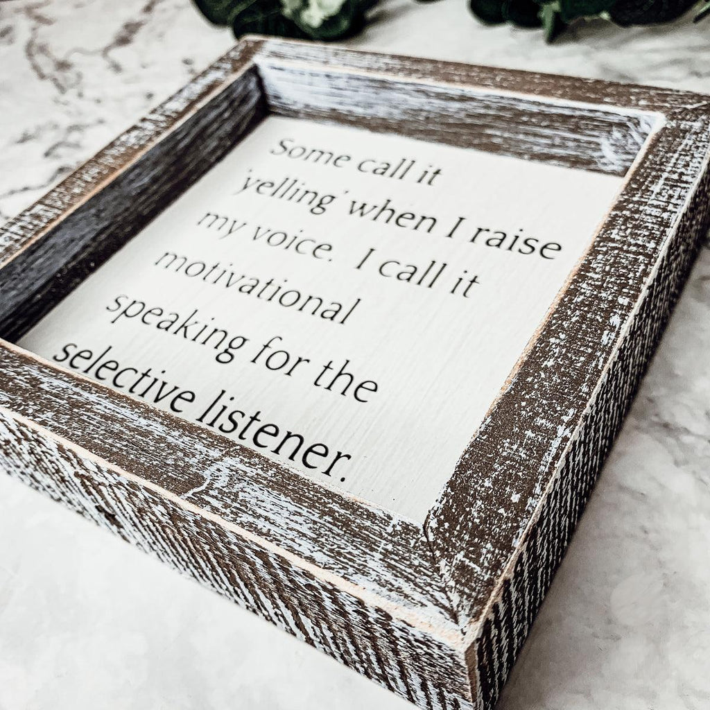 Selective Listener 6" - The Elemental Path