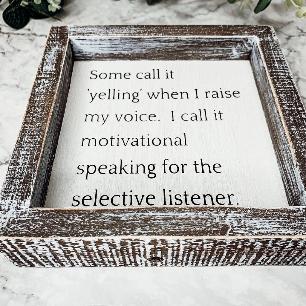 Selective Listener 6" - The Elemental Path