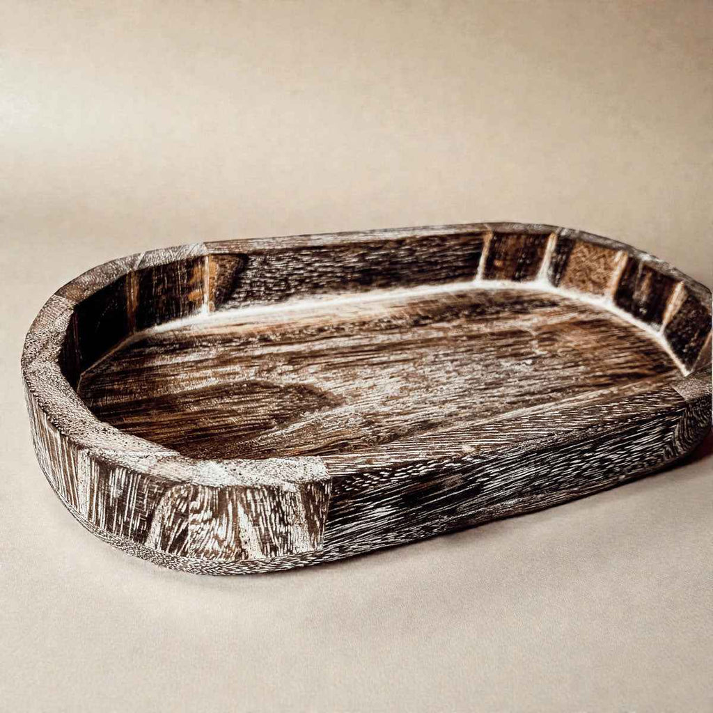 Rustic Wood Tray