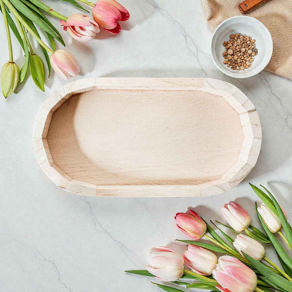 Rustic Wood Tray