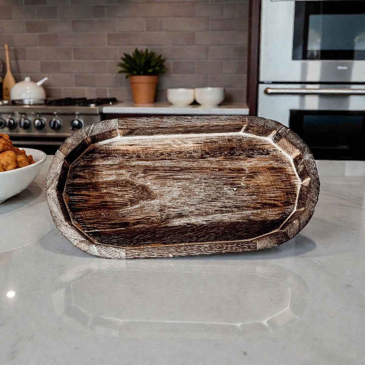 Rustic Wood Tray