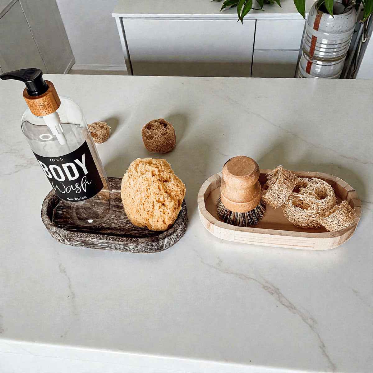 Rustic Wood Tray