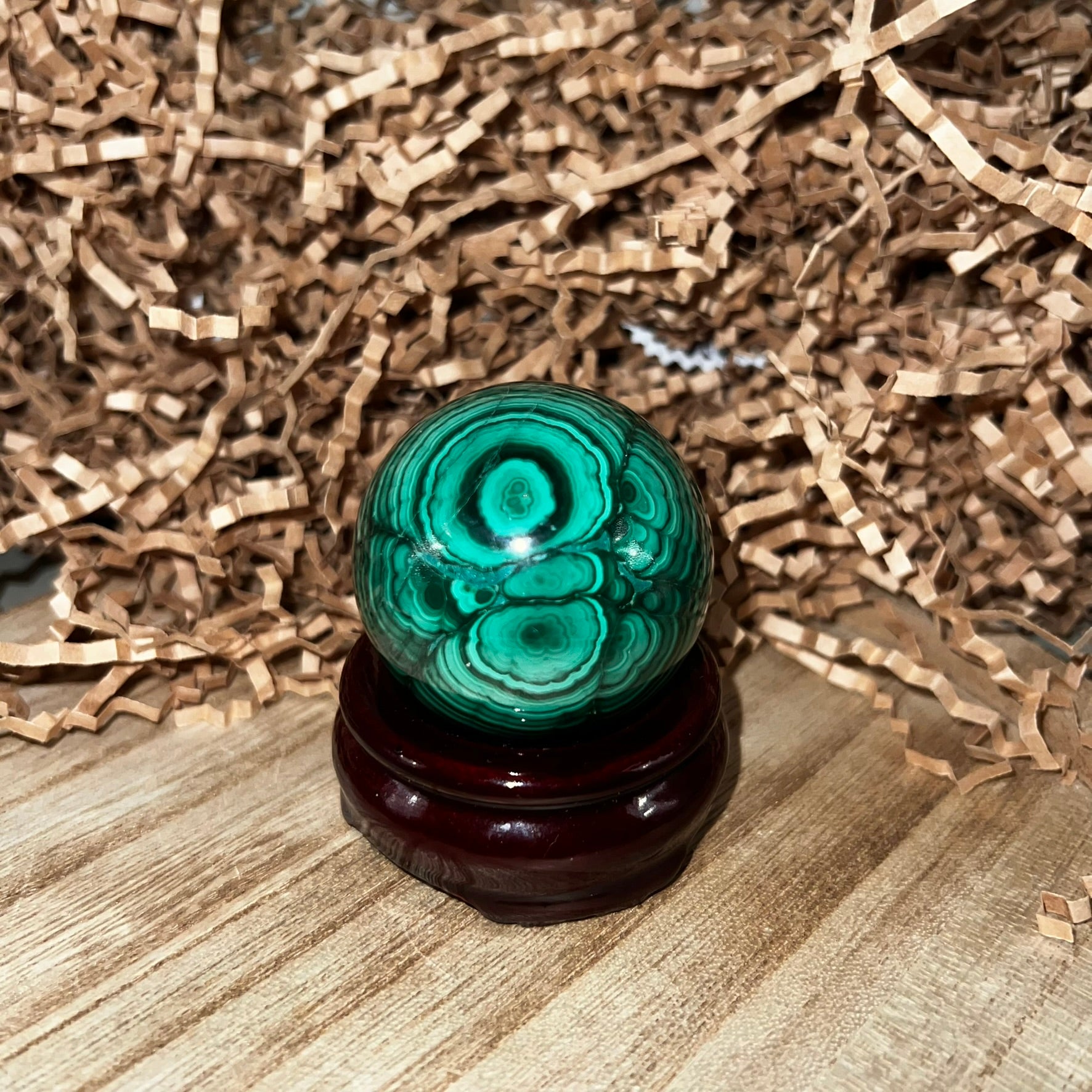 Malachite Sphere