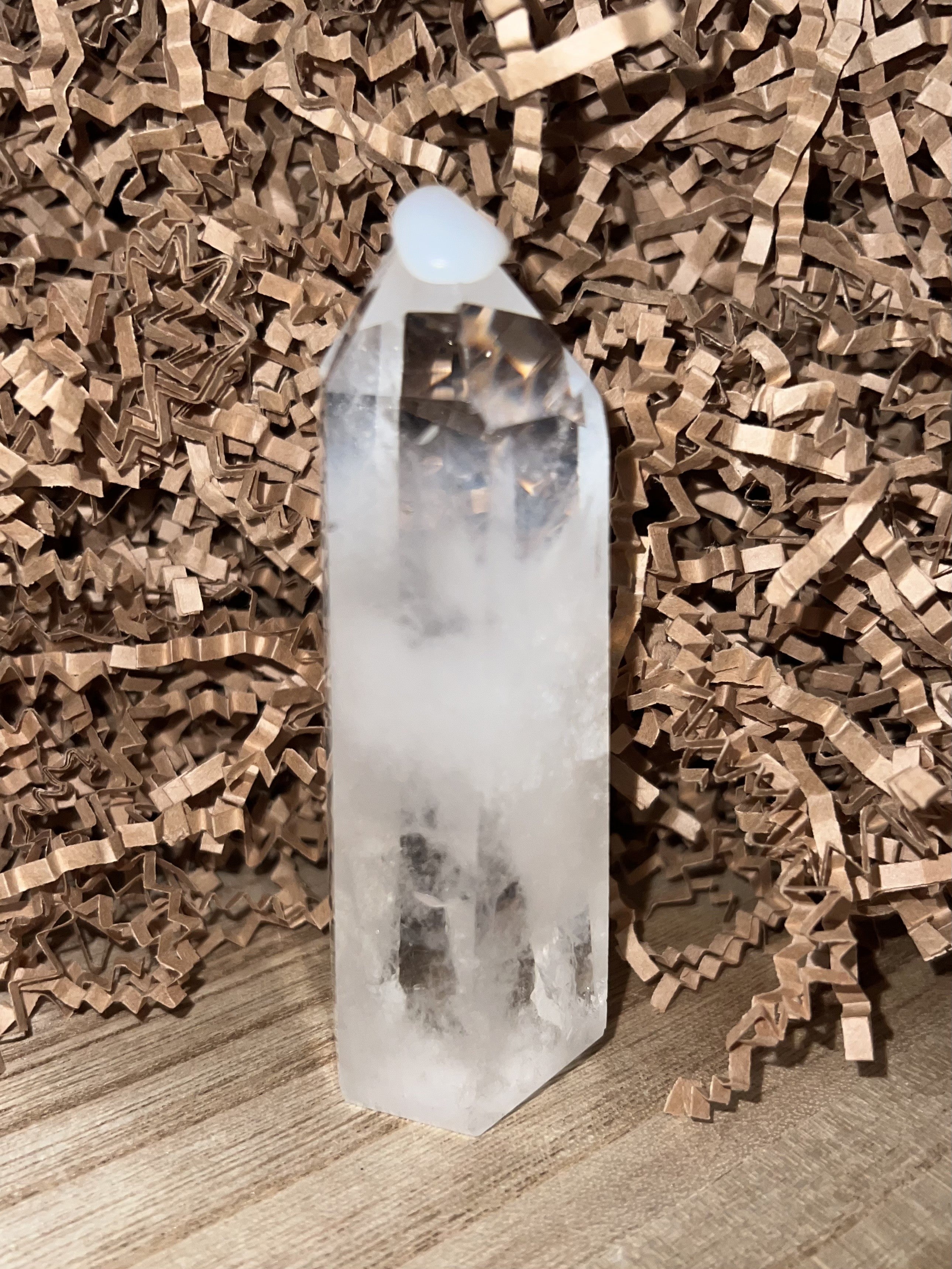 Clear Quartz Tower