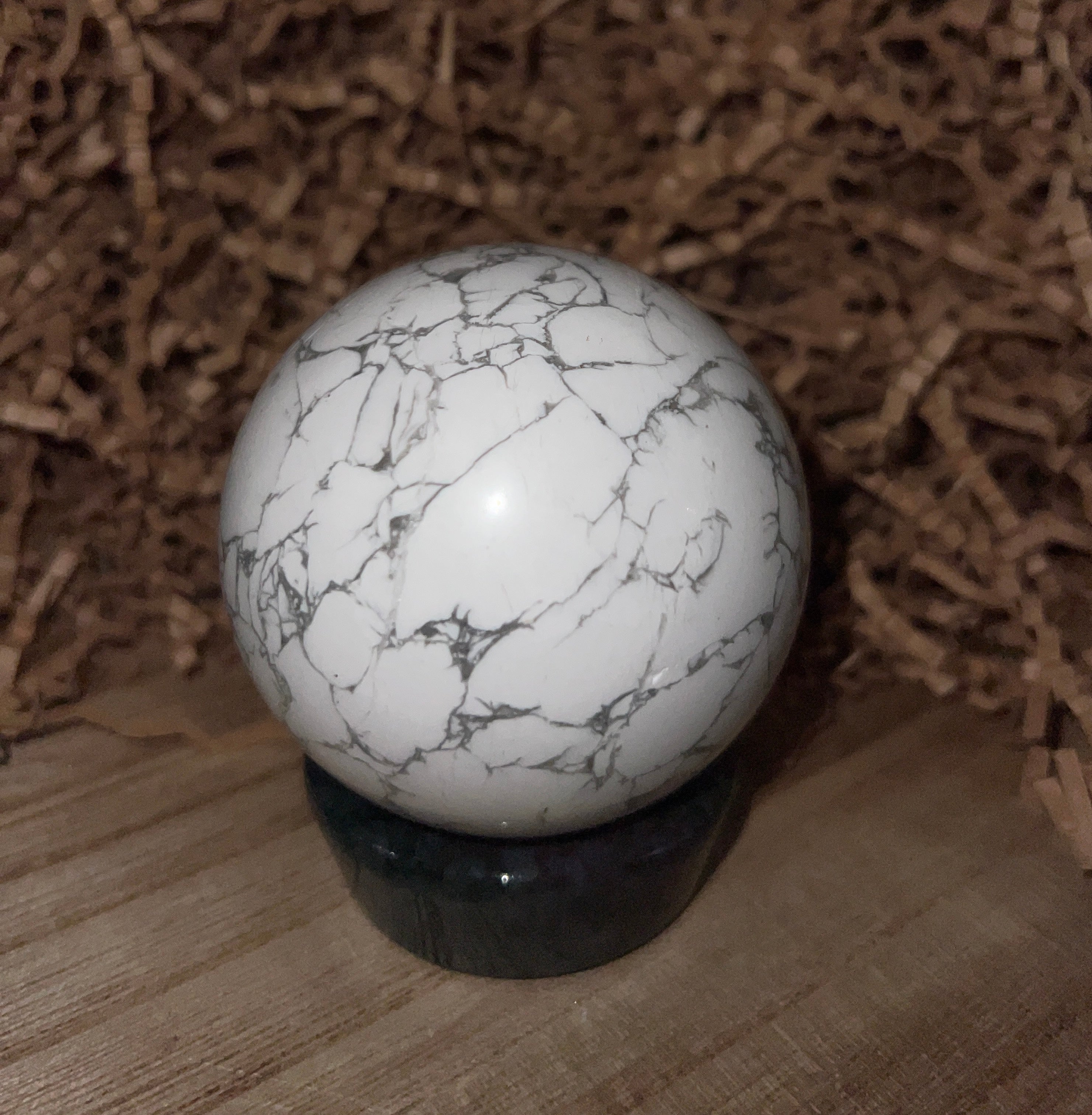 Howlite Sphere