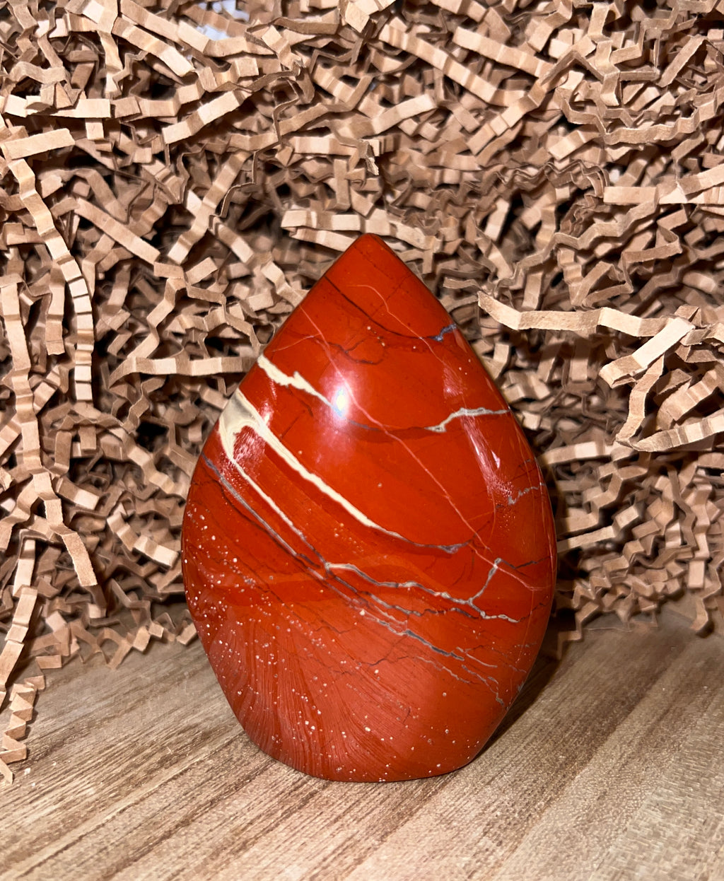 Red Jasper Teardrop