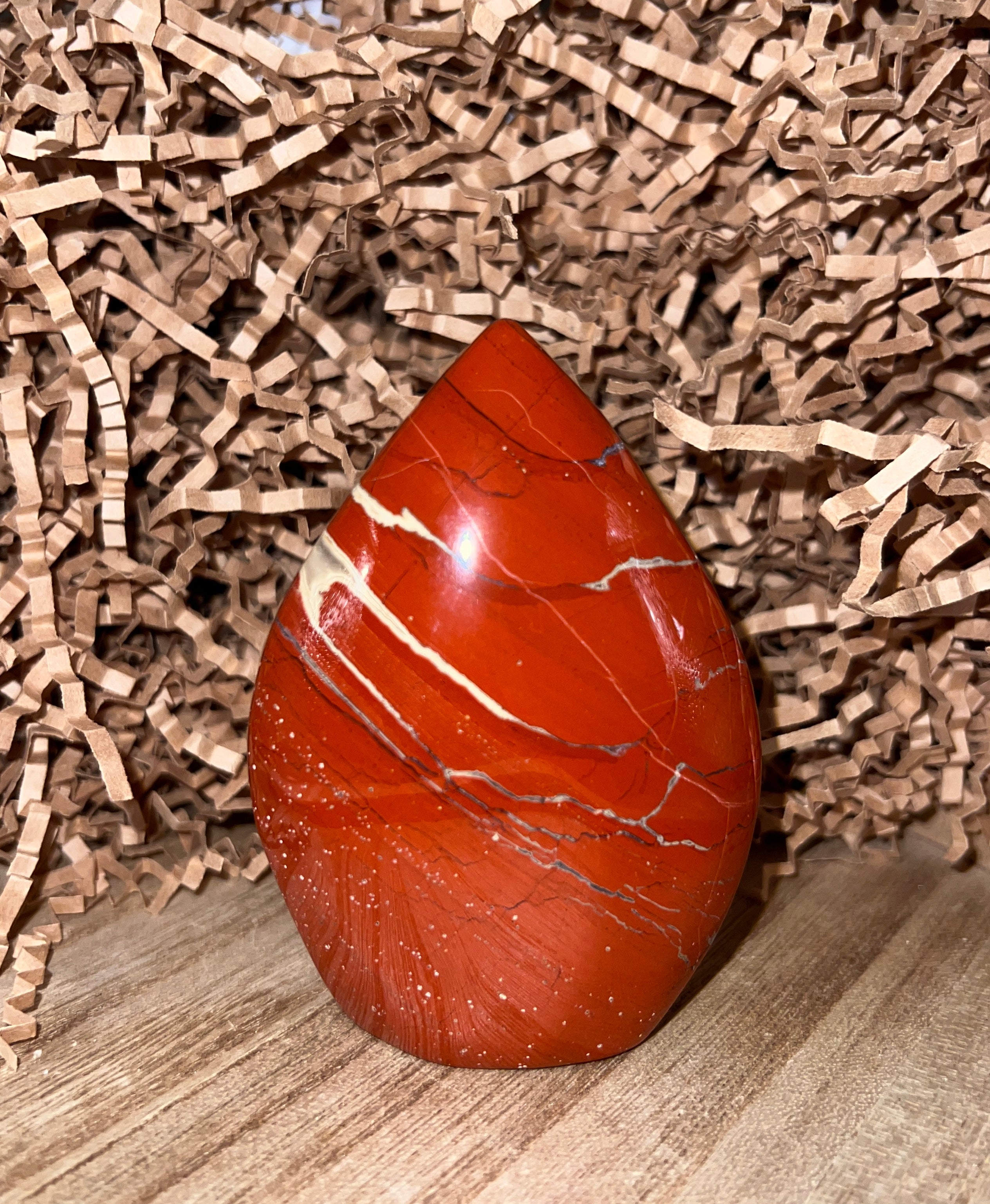 Red Jasper Teardrop