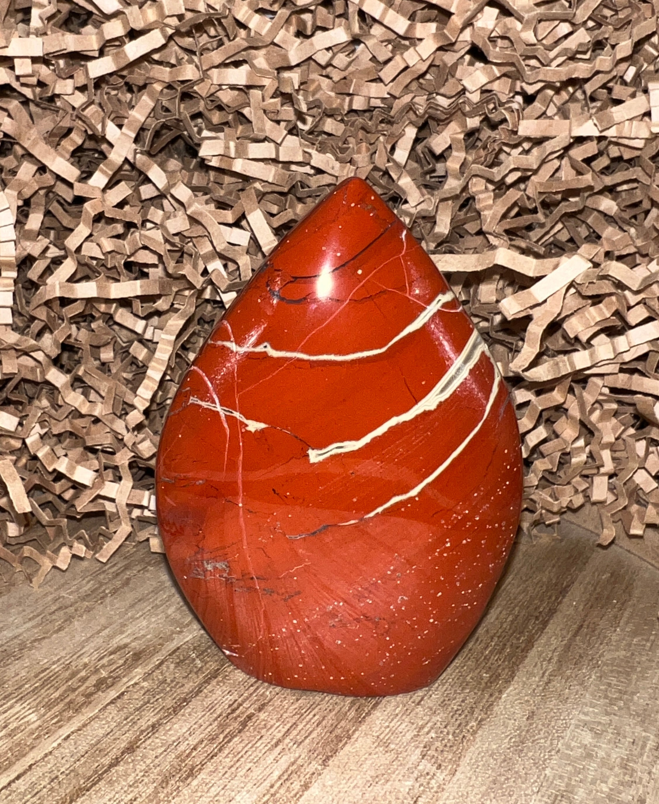Red Jasper Teardrop