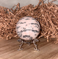 Pink Zebra Jasper Sphere