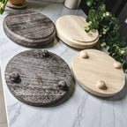 Rustic Wood Stand - The Elemental Path