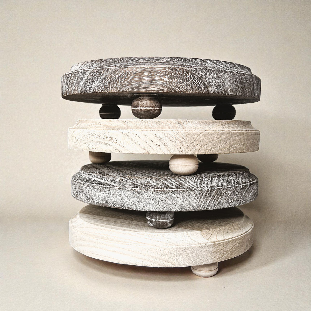 Rustic Wood Stand - The Elemental Path