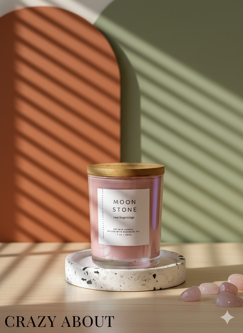 Crystal Intention Soy Candle