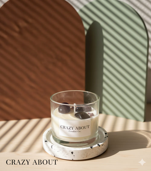 Crystal Intention Soy Candle