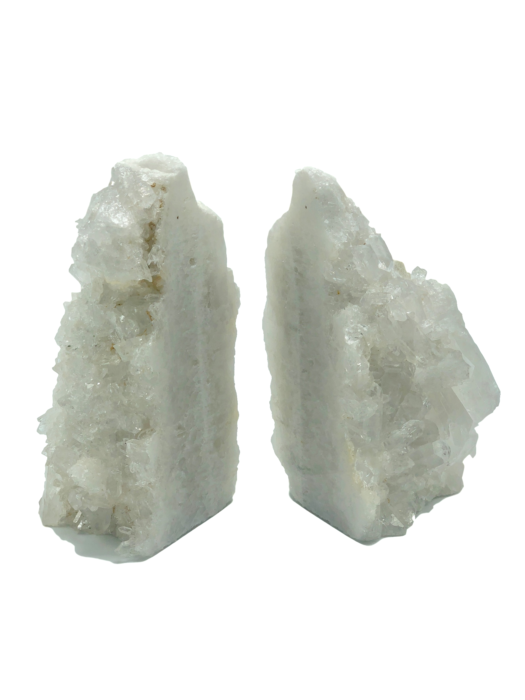Quartz Cluster Bookends