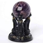 Bastet Crystal Sphere Display Stand