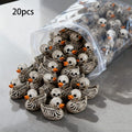 Gothic Skull Duck Mini Figurines - 20 Pieces